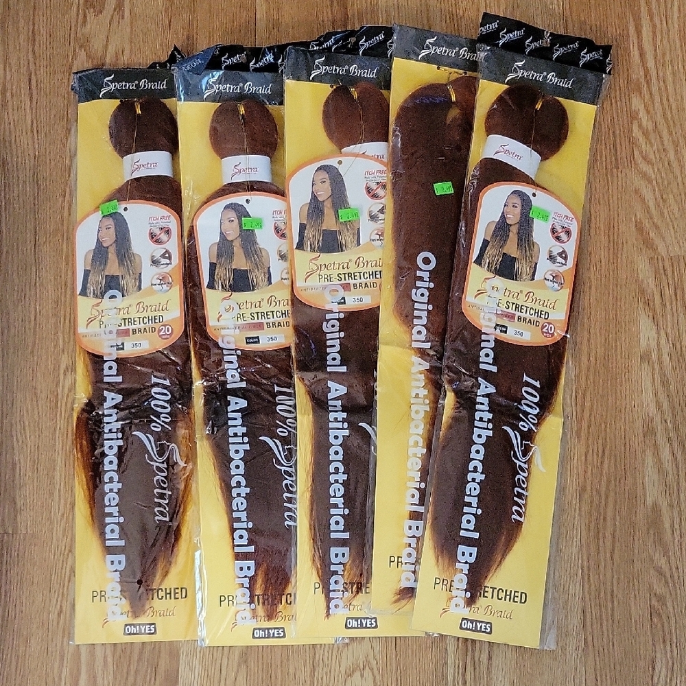 Braid Pre-Stretched Hair Extensions - Brown